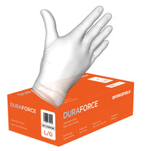 Forcefield Duraforce Latex Disposable Examination Gloves (White) - Case of 1000 Gloves