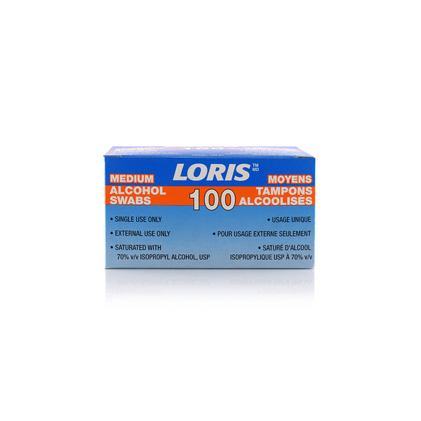 LORIS™ Medium Alcohol Swabs (Case of 4000 Wipes)