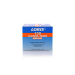 LORIS™ Medium Alcohol Swabs (Case of 4000 Wipes)