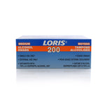 LORIS™ Medium Alcohol Swabs (Case of 4000 Wipes)
