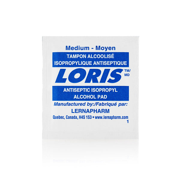 LORIS™ Medium Alcohol Swabs (Case of 4000 Wipes)