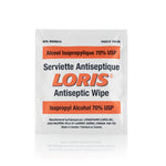 LORIS™ 70% Isopropyl Alcohol USP Antiseptic Wipes (Case of 1224 Wipes)