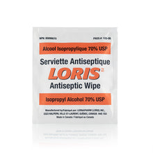 LORIS™ 70% Isopropyl Alcohol USP Antiseptic Wipes (Case of 1224 Wipes)