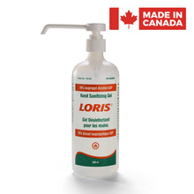 LORIS™ Hand Sanitizing Gel 500ml/16.9oz Bottle (Case of 12 Bottles)