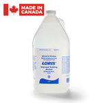LORIS™ Rubbing Alcohol 70% USP 4L/141oz Bottle (Case of 12 Bottles)