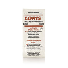 LORIS™ 10% PVP-I Antiseptic Sterile Solution- 3 Swabsticks (Case of 750 Swabsticks)