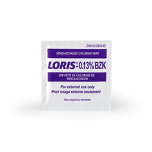 LORIS™ 0.13% BZK Towelette (Case of 2000 Wipes)