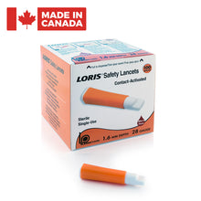 LORIS™ Safety Lancets - 28 Gauge- 1.6 mm depth