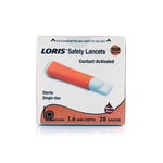 LORIS™ Safety Lancets - 28 Gauge- 1.6 mm depth