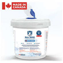 Bull Wipes All-Purpose Disinfectant Wipes (184 Wipes)