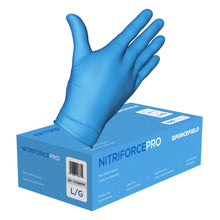 Forcefield Nitriforce Pro Nitrile Disposable Gloves 4mil (Blue) - Box of 100